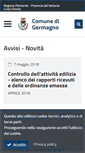 Mobile Screenshot of comune.germagno.vb.it